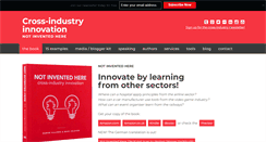 Desktop Screenshot of crossindustryinnovation.com